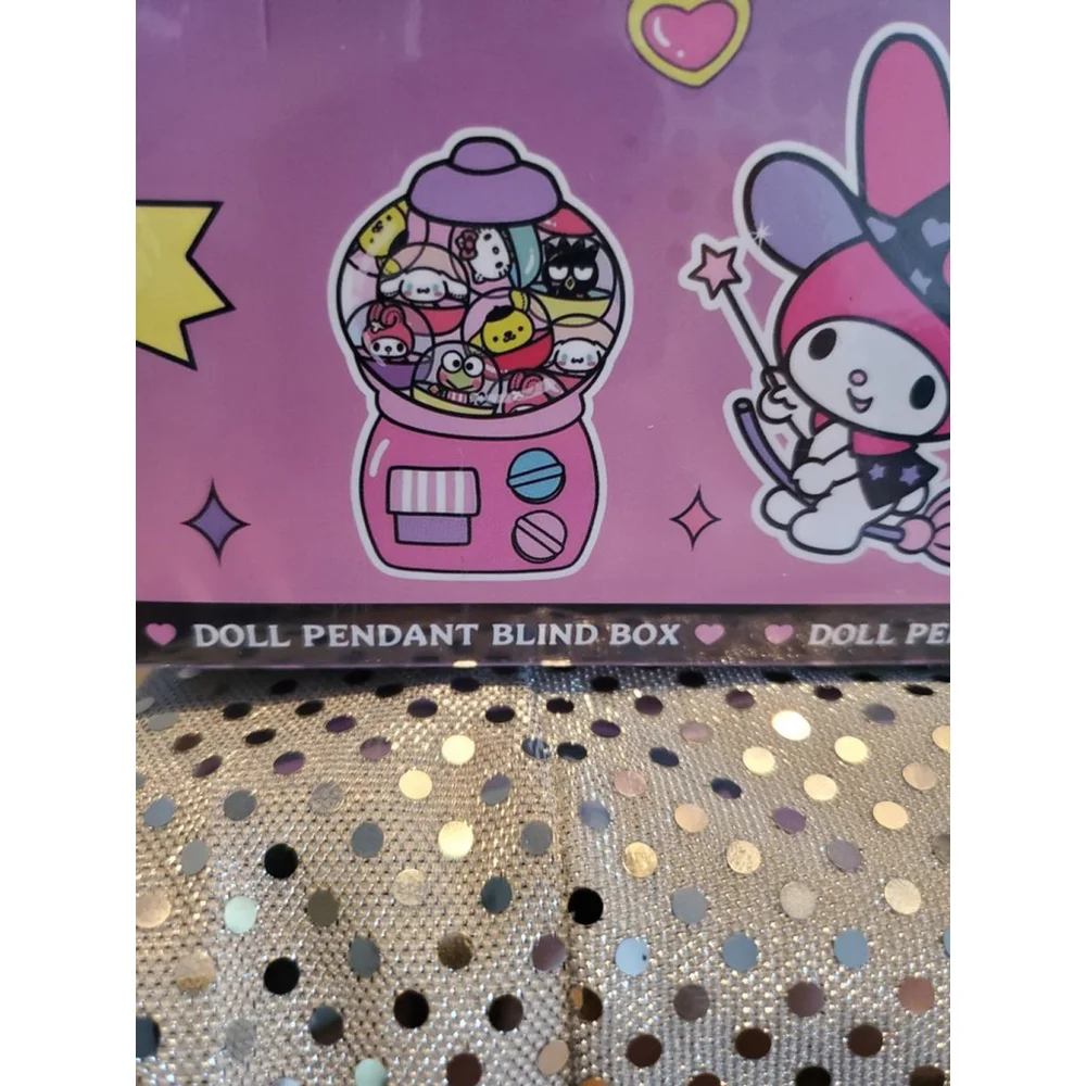Official Sanrio Sweet Cool Family Doll Pendant keychain Blind Box.